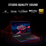 ASUS ROG Strix SCAR 15 G533ZW-LN148W Laptop 39.6 cm (15.6) Wide Quad HD Intel® Core™ i9 i9-12900H 16 GB DDR5-SDRAM 2 TB SSD NVIDIA GeForce RTX 3070 Ti Wi-Fi 6E (802.11ax) Windows 11 Home Black