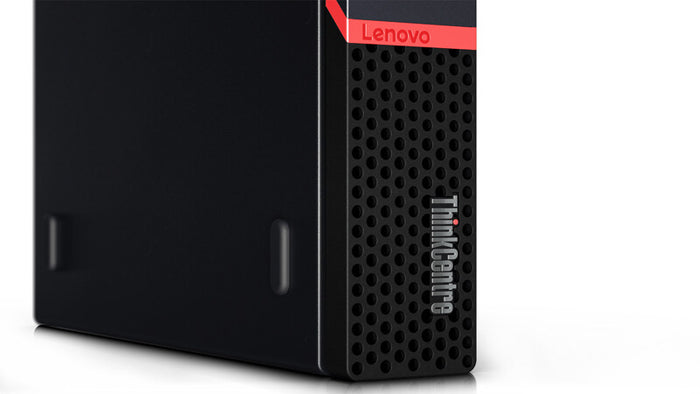 T1A Lenovo ThinkCentre M715q AMD PRO A10 PRO A10-8770E 8 GB DDR4-SDRAM 256 GB SSD Windows 10 Pro Mini PC Black