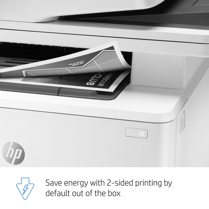 HP LaserJet Pro MFP M428fdn, Black and white, Printer for Business, Print, Copy, Scan, Fax, Email, Scan to email; Two-sided scanning