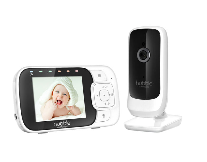 Hubble Connected Nursery View Partner 300 m Wi-Fi White Hubble