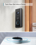 Eufy T82101W1 doorbell kit Black