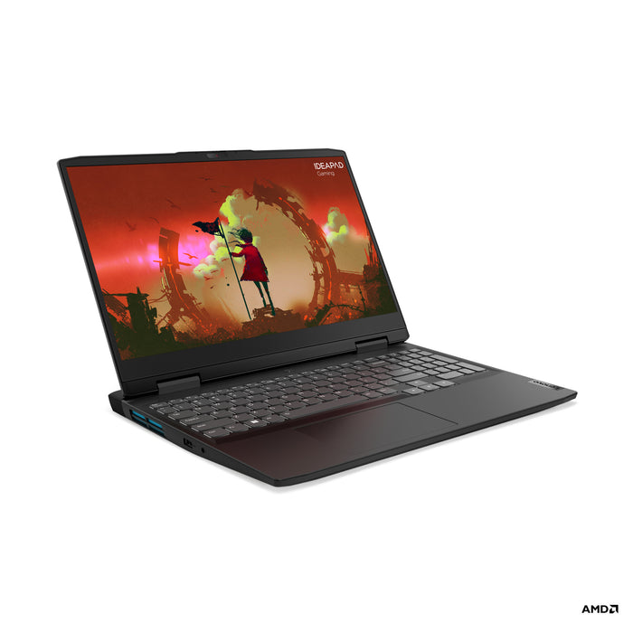 Lenovo IdeaPad Gaming 3 15ARH7 AMD Ryzen™ 5 6600H Laptop 39.6 cm (15.6) Full HD 8 GB DDR5-SDRAM 512 GB SSD NVIDIA GeForce RTX 3050 Wi-Fi 6 (802.11ax) Windows 11 Home Grey