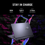 ASUS ROG Strix G15 G513RM-HQ071W AMD Ryzen™ 7 6800H Laptop 39.6 cm (15.6) Wide Quad HD 16 GB DDR5-SDRAM 1 TB SSD NVIDIA GeForce RTX 3060 Wi-Fi 6E (802.11ax) Windows 11 Home Black, Grey