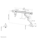 Neomounts desk monitor arm