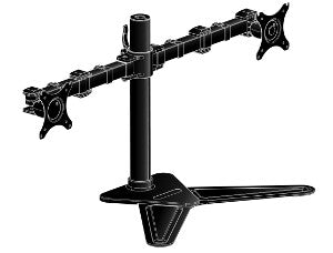 iiyama DS1002D-B1 monitor mount / stand 76.2 cm (30) Black Desk iiyama