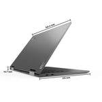 Lenovo Yoga 5G 14Q8CX05 Qualcomm Snapdragon 8CX Hybrid (2-in-1) 35.6 cm (14) Touchscreen Full HD 8 GB LPDDR4x-SDRAM 512 GB Flash Wi-Fi 5 (802.11ac) Windows 11 Home Grey