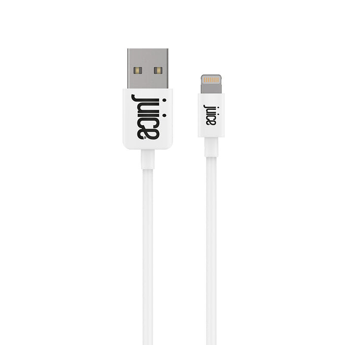 Juice JUI-CABLE-LIGHT-1M-RND-WHT lightning cable White Juice