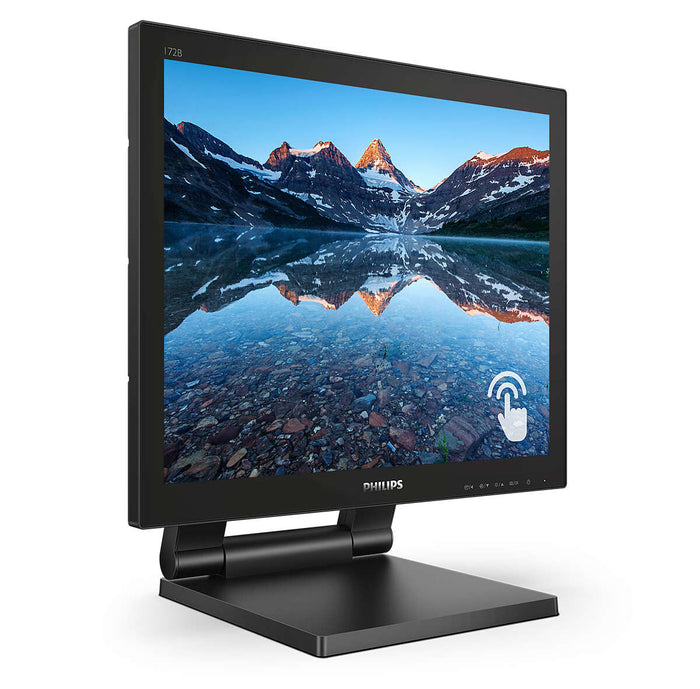 Philips 172B9T/00 computer monitor 43.2 cm (17) 1280 x 1024 pixels SXGA LCD Touchscreen Capacitive Black