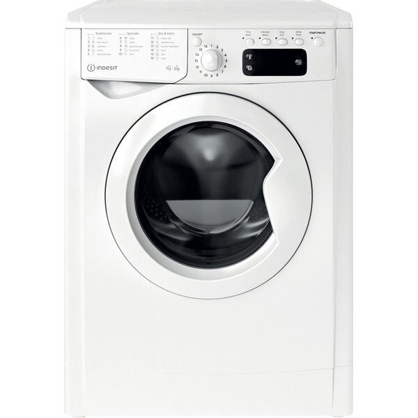 Indesit IWDD 75125 UK N washer dryer Freestanding Front-load White F