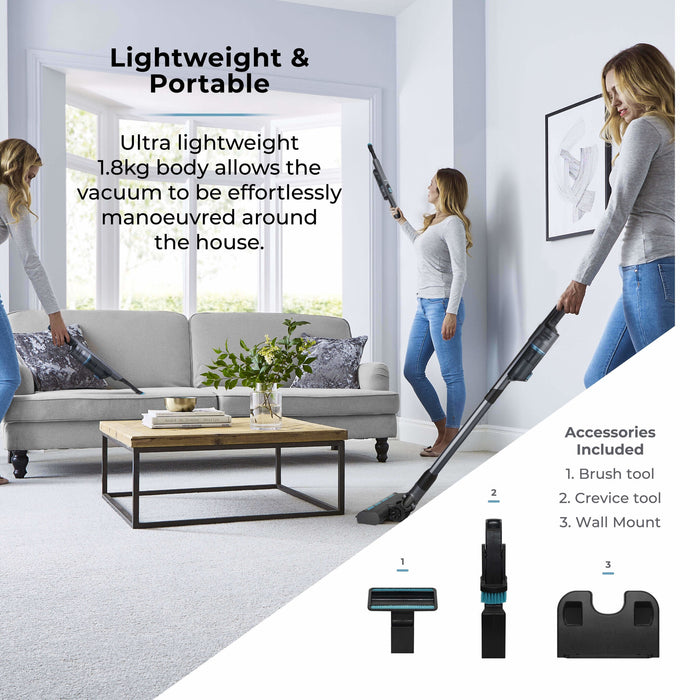 Tower VL60 Nimblevac Anti-Tangle Cordless Vacuum Cleaner with Brushless Motor