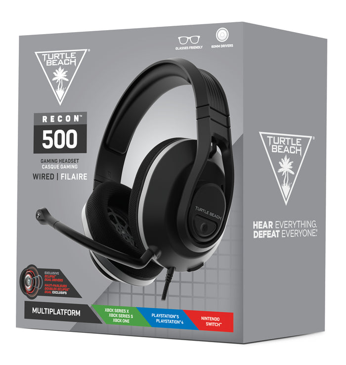 Turtle Beach Recon 500 Headset Wired Head-band Gaming Black