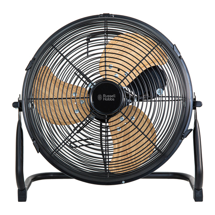 Russell Hobbs RHGF1221WDB 12 High Velocity Floor Fan - Wood & Black