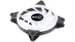 Aerocool DUO12 PC Fan 12cm ARGB LED Dual Ring Antivibration 6 Pins Black Aerocool