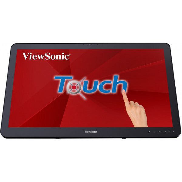 Viewsonic TD2430 computer monitor 59.9 cm (23.6) 1920 x 1080 pixels Full HD LCD Touchscreen Multi-user Black