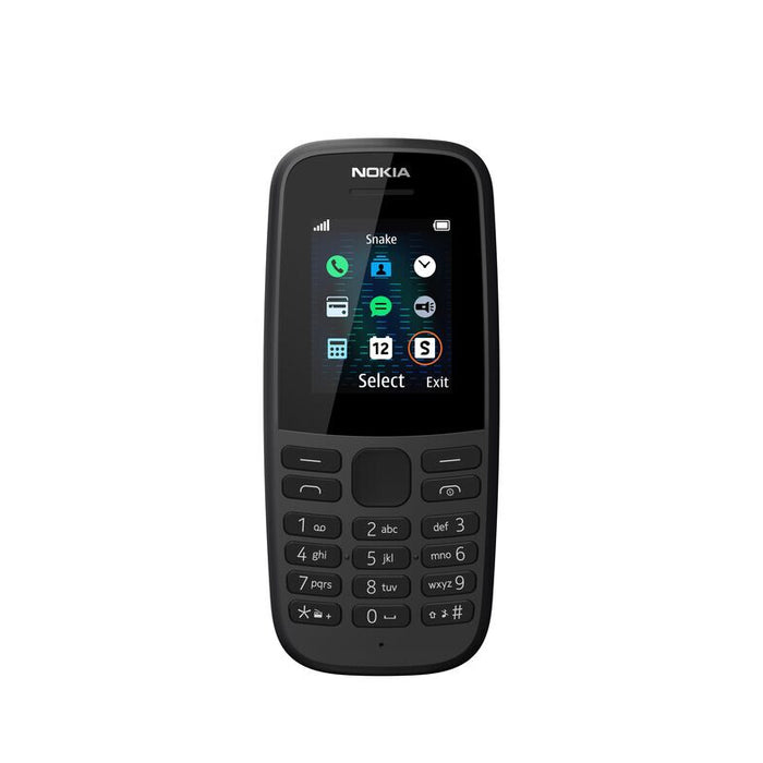 Nokia 105 (2019 edition) 1.77 Inch UK SIM Free Feature Phone (Single SIM) – Black Nokia