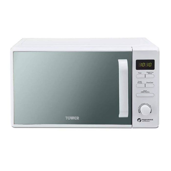 Tower T24037WHT microwave Countertop Solo microwave 20 L 800 W White Tower