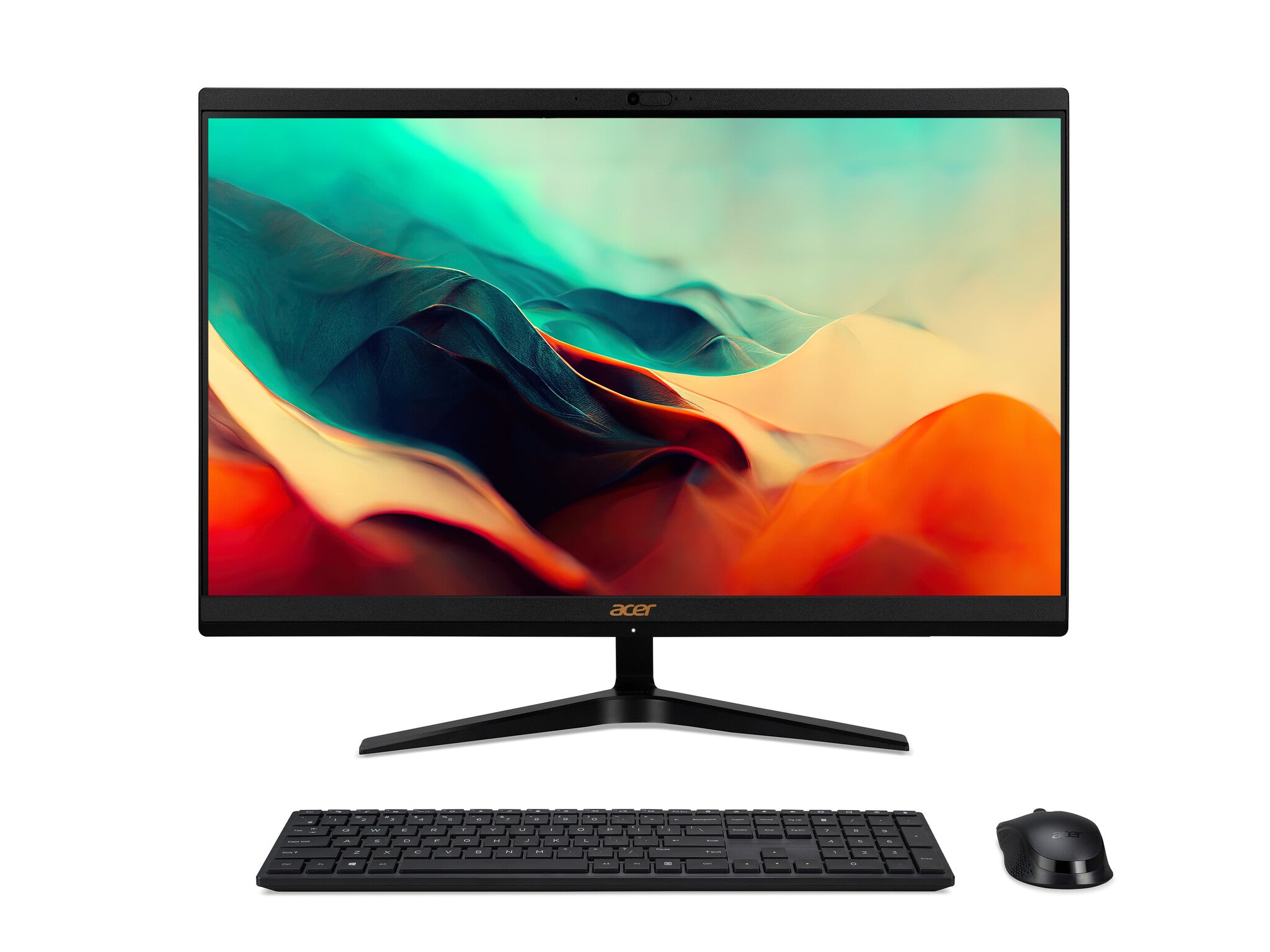 Acer - PC - 8GB All-in-One - Aspire Core™ Comet Black Intel 23.8\
