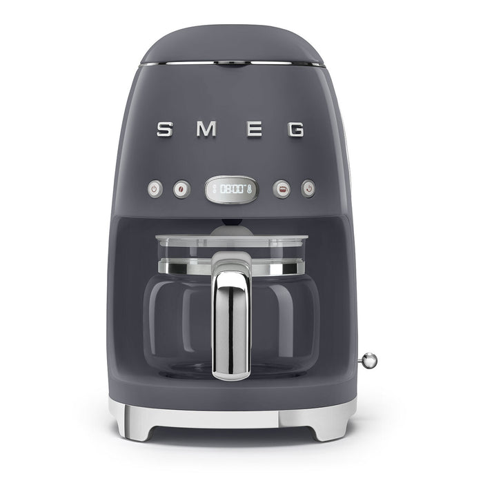Smeg Drip Coffee Machine Slate Grey DCF02GREU Smeg