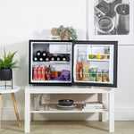 Kuhla KTTF4BGB-1023 fridge Freestanding 43 L F Black, Multicolour Kuhla