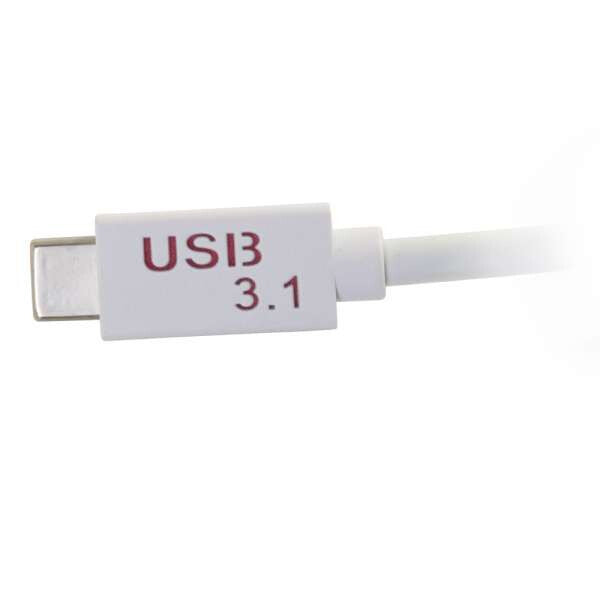 C2G USB 3.1 USB Type C to VGA Adapter - USB C to VGA White C2G