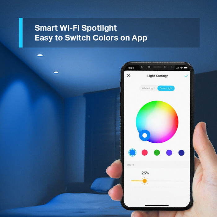 TP-Link Tapo Smart Wi-Fi Spotlight, Multicolor TP-Link