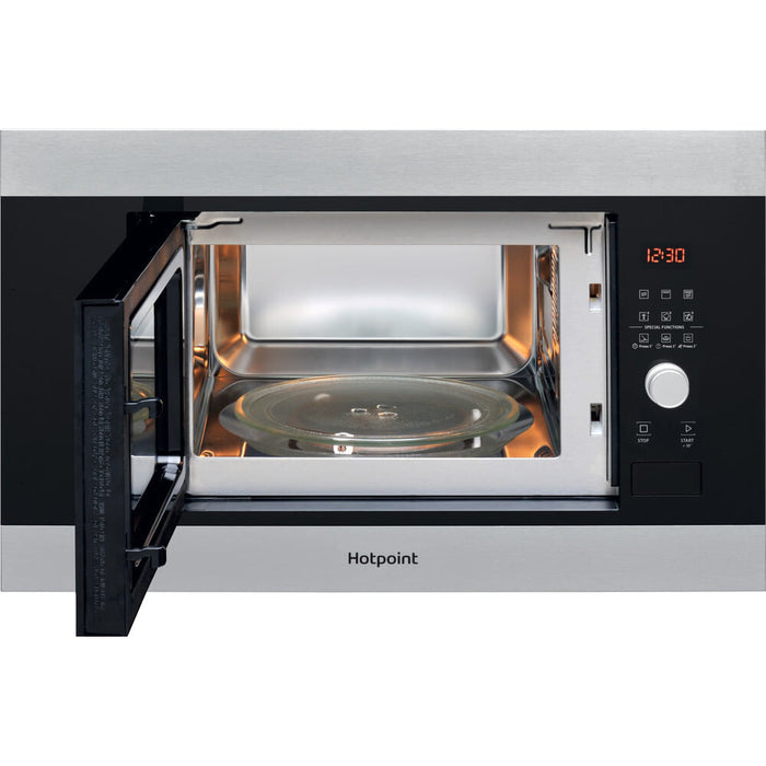 Hotpoint MF20GIXH microwave Built-in Combination microwave 20 L 800 W Black, Silver