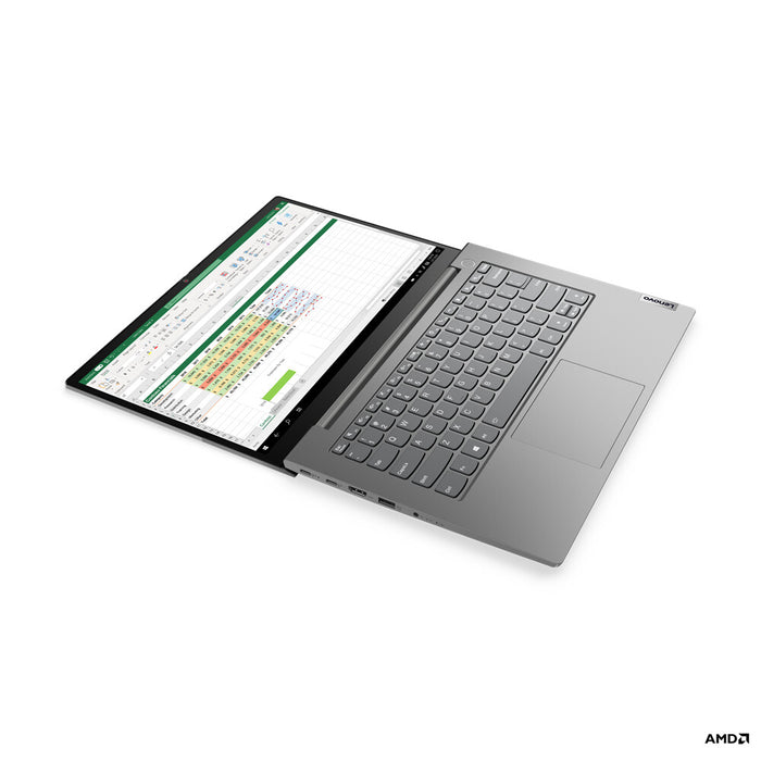 Lenovo ThinkBook 14 AMD Ryzen™ 5 4500U Laptop 35.6 cm (14) Full HD 8 GB DDR4-SDRAM 256 GB SSD Wi-Fi 6 (802.11ax) Windows 10 Pro Grey