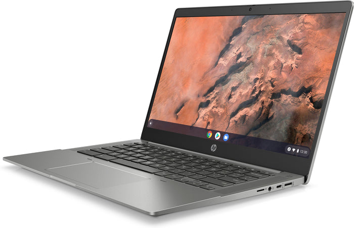 HP Chromebook 14b-ns0005na 35.6 cm (14) Full HD AMD Athlon Silver 3050C 4 GB DDR4-SDRAM 64 GB eMMC Wi-Fi 6 (802.11ax) ChromeOS Silver