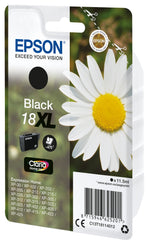 Epson Daisy Singlepack Black 18XL Claria Home Ink Epson