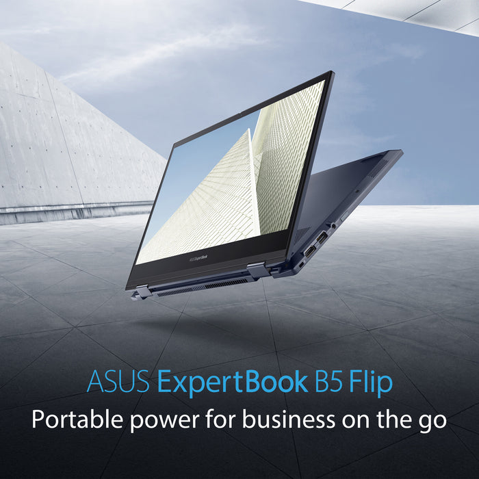 ASUS ExpertBook B5302FEA-LF1011X Hybrid (2-in-1) 33.8 cm (13.3) Touchscreen Full HD Intel® Core™ i5 i5-1135G7 8 GB DDR4-SDRAM 512 GB SSD Wi-Fi 6 (802.11ax) Windows 11 Pro Black