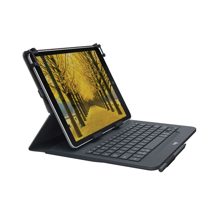 Logitech Universal Folio with integrated keyboard for 9-10 inch tablets