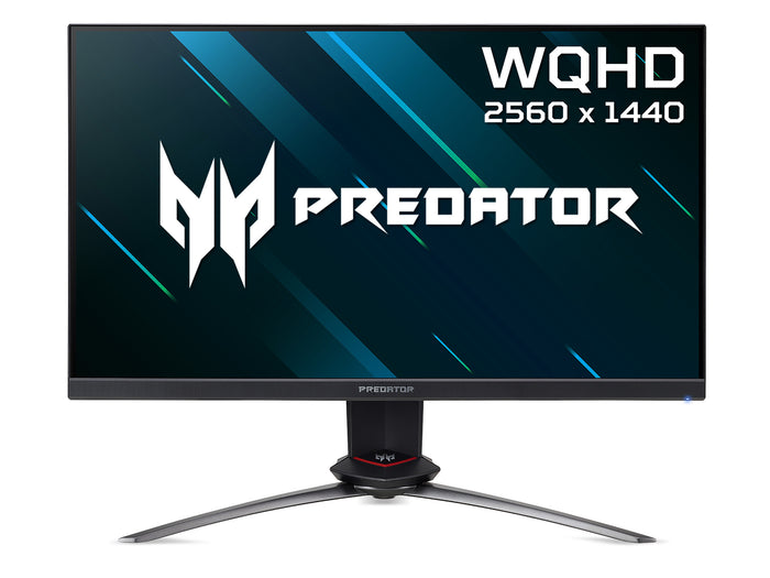 Acer Predator XB273UNVbmiiprzx 27 inch WQHD Gaming Monitor (IPS Panel, G-SYNC Compatible, 170Hz, 1ms, HDR 400, Height Adjustable Stand, DP, HDMI, USB Hub, Black)