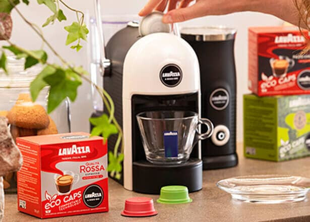 Lavazza Jolie & Milk White Coffee Machine
