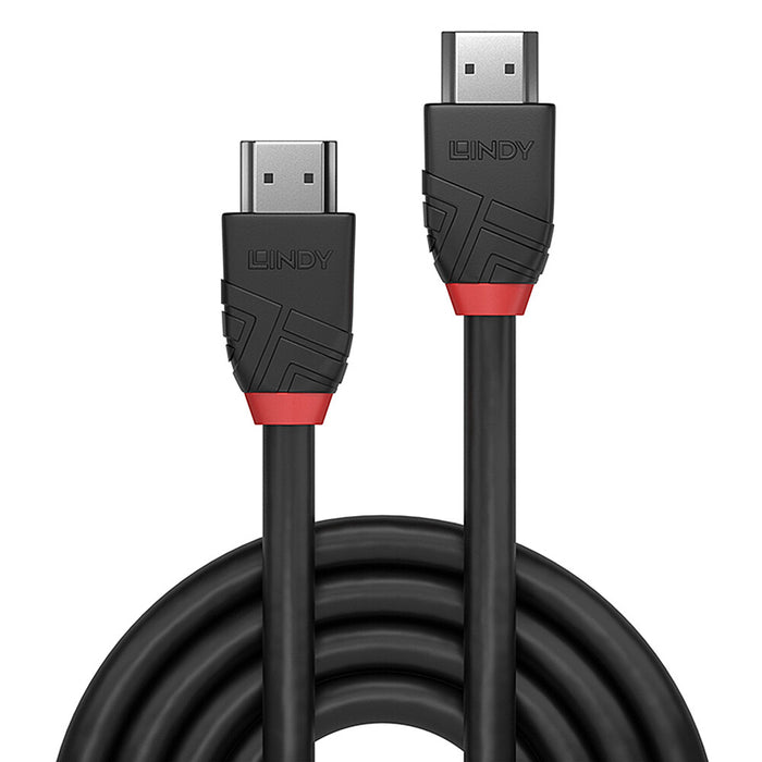 Lindy 3m High Speed HDMI Cable, Black Line Lindy