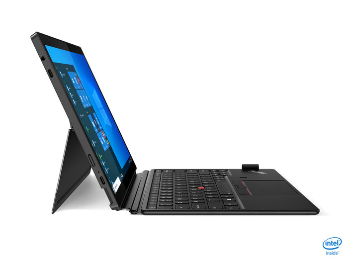 Lenovo ThinkPad X12 Detachable Intel® Core™ i5 i5-1130G7 Hybrid (2-in-1) 31.2 cm (12.3) Touchscreen Full HD+ 8 GB LPDDR4x-SDRAM 256 GB SSD Wi-Fi 6 (802.11ax) Windows 10 Pro Black