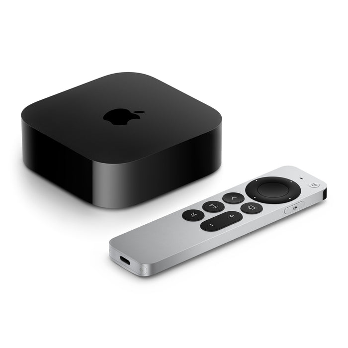 Apple TV 4K Black, Silver 4K Ultra HD 64 GB Wi-Fi Apple