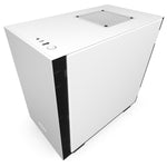 NZXT H210i Matte White Mini Tower Black, White