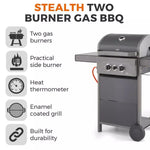 Tower T978500 outdoor barbecue/grill Cooking station Gas Black 9500 W