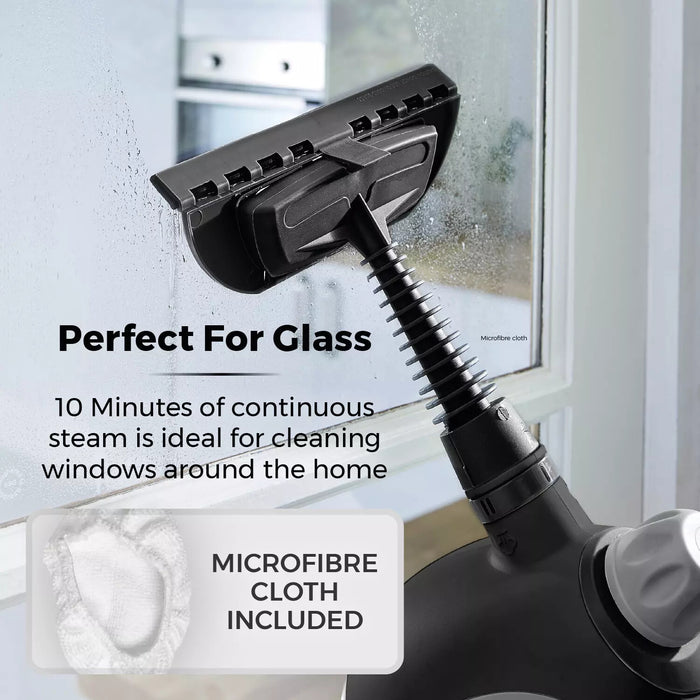 Tower T134000PL steam cleaner Portable steam cleaner 0.25 L 1050 W Black, Platinum