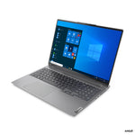 Lenovo ThinkBook 16p AMD Ryzen™ 7 5800H Laptop 40.6 cm (16) WQXGA 16 GB DDR4-SDRAM 512 GB SSD NVIDIA GeForce RTX 3060 Wi-Fi 6 (802.11ax) Windows 11 Pro Grey