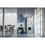 Indesit IWDC 65125 S UK N washer dryer Freestanding Front-load Silver F