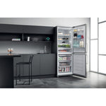 Hotpoint NFFUD 191 X 1 fridge-freezer Freestanding 462 L F Stainless steel
