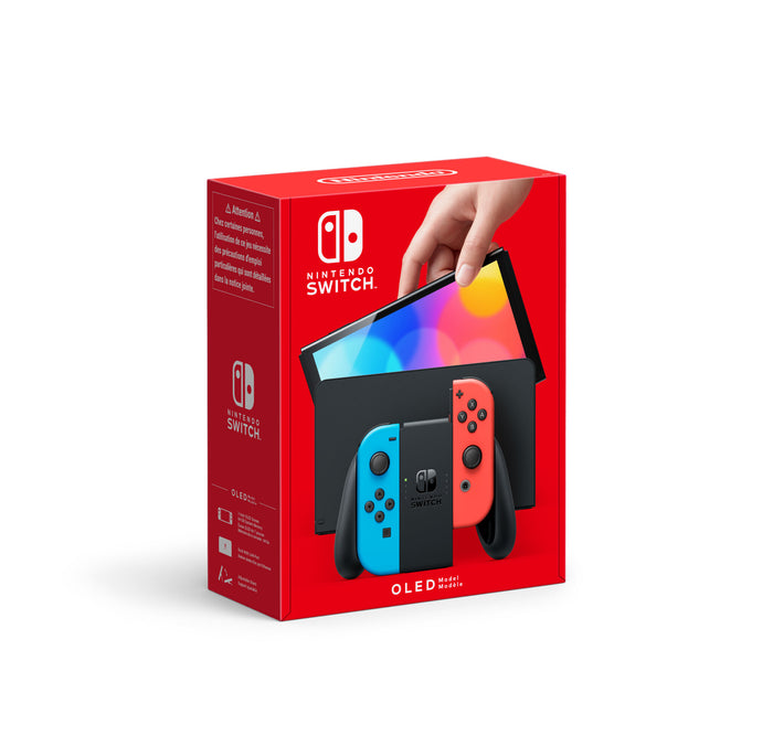 Nintendo Switch (OLED Model) Neon Blue/Neon Red