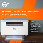 HP LaserJet HP MFP M234dwe Printer, Black and white, Printer for Home and home office, Print, copy, scan, HP+; Scan to email; Scan to PDF