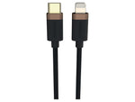 Duracell USB9012A lightning cable Black