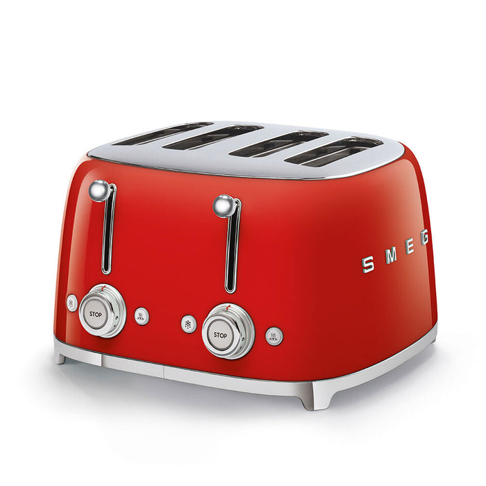 Smeg TSF03RDUK toaster 4 4 slice(s) 2000 W Red Smeg