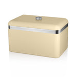 Swan Retro Bread Bin Cream