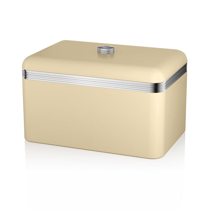 Swan Retro Bread Bin Cream