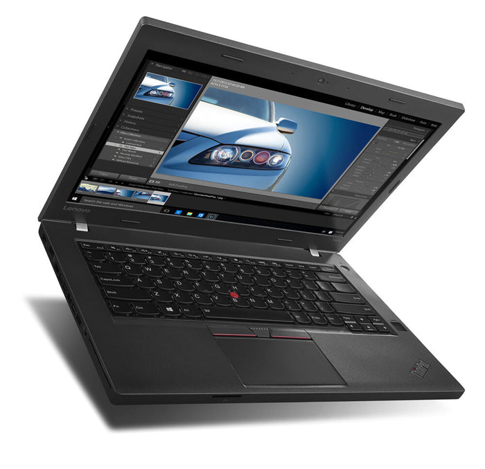 T1A Lenovo ThinkPad T460p Refurbished Laptop 35.6 cm (14) Full HD Intel® Core™ i5 i5-6440HQ 8 GB DDR4-SDRAM 240 GB SSD Wi-Fi 5 (802.11ac) Windows 10 Pro Black T1A