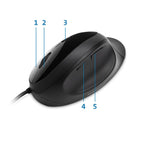 Kensington Pro Fit Ergo Wired Mouse